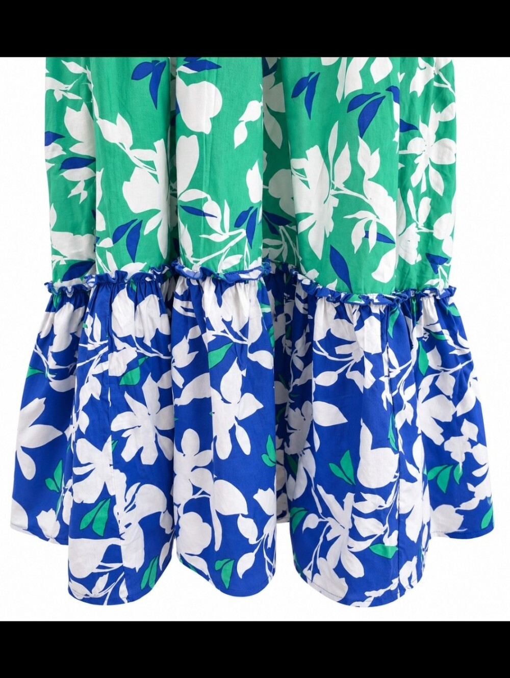 Southern Tide Green and Blue Floral Dress - Picture 8 of 11